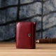 Компактный женский кошелек из натуральной кожи ST Leather 23073 бордовый - изображение 9