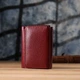 Компактный кошелек удобного формата из натуральной кожи ST Leather 23077 бордовый - изображение 10