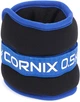Утяжелители-манжеты Cornix для ног и рук 2 x 0.5 кг Черно-синие (XR-0172) - изображение 2