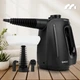 Ручний пароочисник MalTec HDS3550W-PRO для дому та авто, 1350 Вт, 550 мл, IPX4, 6 насадок та аксесуарів, чорний. - зображення 12