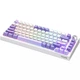 Игровая механическая клавиатура беспроводная Proove Gaming Coupe c RGB подсветкой (eng/ua раскладка) white - изображение 3