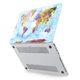 Чохол пластиковий для Apple MacBook Pro 14 M1 M2 M3 M4 M5 2021-2026 (Блакитний мармур, мапа) A2442/A2779/A2918/A2992/A3401/A3112/A3185/A3434/A3426/A3427 макбук - изображение 2