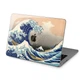 Чехол пластиковый для Apple MacBook Air 13 M2 M3 M4 M5 2022-2026 (Большая волна, Канагава) A2681/A3113/A3240/A3449 макбук эйр 13.6" аир - изображение 8