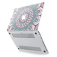 Чехол пластиковый для Apple MacBook Neo 13 (A18 Pro) 2026 (Нежная мандала) A3404 макбук нэо 13" inch - изображение 2