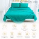 Летний постельный комплект MirSon №2570 BamBoo 17-4735 Caterina Одеяло + 2 подушки 50x70 + 2 наволочки + простынь (2200003108989) - изображение 2