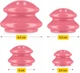 Вакуумные китайские антицеллюлитные массажные банки 4FIZJO для тела 4 шт Pink (P-5907739314925) - изображение 2