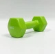 Гантель для фитнеса 4кг (1шт) Generation Fitness (зеленый) - изображение 3