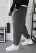 Джоггеры Мужские Стаф Серые Оверсайз Спортивные Брюки Staff Fio Gray Oversize S (338798) - изображение 4