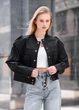 Женская Куртка Стаф Чёрная Кожаная С Логотипом Элегантная Staff Sno Black XS (339324) - изображение 1