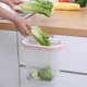 Держатель для пакета на дверь GarbageHolder, 26 × 11,5 × 2,5 см, розовый/белый - изображение 3