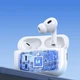 Бездротові Bluetooth навушники Remax W30N |TWS навушники, Bluetooth 5.4, 30/350mAh, до 5 годин роботи, вбудований мікрофон, швидка зарядка, сенсорне керування, LCD touch-дисплей, активне шумозаглушення| Білий - зображення 5