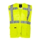 Жилет сигнальный Sizam COVENTRY (XXXL, желтый) со световозвращателями (25528) - изображение 1