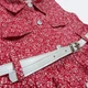 Детский летний сарафан для девочки Halis Kids с цветочным принтом 2 - 3 92 - 98 см красный - изображение 3