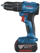 Акумуляторний дриль-шурупокрут Bosch GSB 185-LI (2x18В, 13 мм, 50 Нм, 2 Агод) ударний + 2АКБ зарядний пристрій кейс (25614) - зображення 7