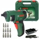 Аккумуляторная отвертка Bosch PSR Select (3.6В, 4.5 Нм, 1.5 Ач) + набор бит(12шт) зарядное устройство (25630) - изображение 1