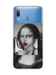 Прозорий чохол для Samsung Galaxy A30 (2019)/A20 (2019) :: Сучасна Мона Ліза (принт 351) - зображення 1