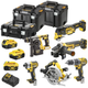 Професійний набір з шести інструментів безщіткових DeWALT DCK685P3T : з АКБ 3шт-18V 5.0Ач+ЗП,валіза TR_DCK685P3T - зображення 1