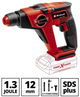 Набор аккумуляторных инструментов EINHELL TK 18/3 Li (CD+AG+HD+2 Battery+Bag) : с АКБ 2шт-18V 3.0Ач+ЗП - изображение 3
