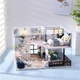 Румбокс Вілла Затишне життя Roombox Villa The Satisfied Time CUTEBEE Інтер'єрний конструктор L-032 + купол - зображення 2
