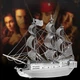 3D пазл Металлический Пиратский корабль Black Pearl - изображение 10