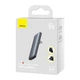 Мережевий зарядний пристрій з кабелем Baseus GaN5 Pro Ultra-Slim Fast Charger C+U 65W Gray((With Mini White Cable C to C 100W(20V/5A) 1m Black) - изображение 2