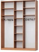 Шафа купе Mebel Star трьохдверна МДФ 250*240*60 Дуб Молочний - зображення 2