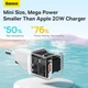 Мережевий зарядний пристрій Baseus GaN5 Fast Charger(mini) 1C 20W EU White (CCGN050102) - изображение 9