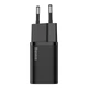 Мережевий зарядний пристрій Baseus Super Si Quick Charger 1C 25W EU Black (CCSP020101) - зображення 6