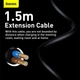 Мережевий зарядний пристрій Baseus GaN3 Pro 100 Вт PD+QC 2 × USB Type-C + 2 × USB-A чорний - зображення 14