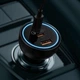 Автомобільний зарядний пристрій Baseus Qualcomm Quick Charge 5 Technology Multi-Port Fast Charge Car Charger C+C+U 160W set Gray (TZCCZM-0G) - изображение 7