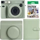 Набор камера моментальной печати Fujifilm Instax Wide 400 Green + чехол + фотоальбом 80 + фотопленка 20 шт - изображение 1