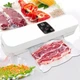 Вакууматор для продуктов сухих и влажных вакуумный упаковщик для еды бытовой домашний кухонный компактный Vacuum Sealer + 10 вакуумных пакетов в подарок - изображение 9
