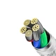 Кабель Baseus Dynamic Series Fast Charging Data Cable Type-C to iP 20W 2m White (CALD000102) - изображение 4