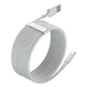 Кабель Baseus Simple Wisdom Data Cable Kit USB to Type-C 5A (2PCS/Set）1.5m White (TZCATZJ-02) - зображення 5