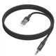 Аудиокабель HOCO UPA27 iP to 3.5mm male, nylon braid, 1.2m, Black 6942007612524 - изображение 4