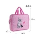 Сумка-портфель А4 Kite Studio Pets "Котик" 34х27х7 см тканевая розовая (SP25-589-1) - изображение 2
