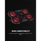 Подставка для ноутбука MARVO CoolingPad FN-41, 2USB, 9-17.3", black - изображение 8
