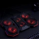 Подставка для ноутбука MARVO CoolingPad FN-41, 2USB, 9-17.3", black - изображение 14