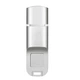 Флешка BauTech USB 3.0 64GB с защитой по отпечатку пальца Серебристый (1015-659-00) - изображение 1