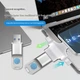 Флешка BauTech USB 3.0 64GB с защитой по отпечатку пальца Серебристый (1015-659-00) - изображение 2