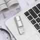 Флешка BauTech USB 3.0 64GB с защитой по отпечатку пальца Серебристый (1015-659-00) - изображение 8