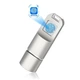 Флешка BauTech USB 3.0 64GB с защитой по отпечатку пальца Серебристый (1015-659-00) - изображение 9