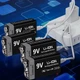 Аккумулятор BauTech перезаряжаемый 9V Крона Li-Ion 1100 мАч с Type-C Чёрный (1015-935-00) - изображение 8