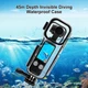 Аквабокс водонепроникний бокс PU967T для екшн камер DJI Osmo Pocket 3 - зображення 9