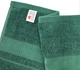 Набор 2 жаккардовых полотенец Lovely Svi Oxford Stripe в подарочном пакете 70х140+50х90 см Зеленый (6903811241089) - изображение 2