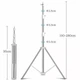Професійна студійна стійка Selens J288S Light Stand 2.8 м - зображення 3
