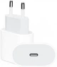 Мережевий зарядний пристрій 20W Блок швидкого заряджання USB-C Power Adapter Type-C 20 Ват Швидка зарядка для iPhone iPad Samsung Xiaomi Meizu Huawei Vivo Oppo Google White - зображення 1