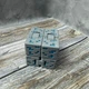 Нескінченний куб Антистрес Infinity Cube у стилі майнкрафт Minecraft Лазиритова Синя руда Світиться 3d-2001 - зображення 3