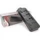 Мережевий фільтр живлення Voltronic TB-T14, 3роз, 3*USB Black (ТВ-Т14-Black) - зображення 2