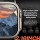 Смарт годинник JW10 ULTRA 3 з 2 ремінці Smart Watch з українським меню（Сірий） - зображення 3